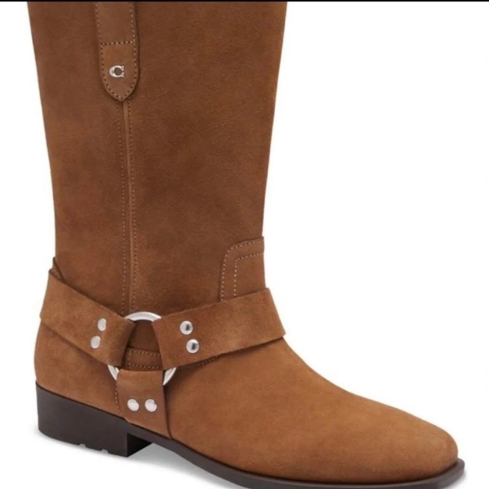 NWB coach Tara harness boots size 8 MSRP $395